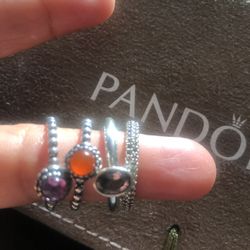 Pandora Rings Size 8