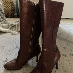 NEW Claudia Ciuti Brown Boots 7.5