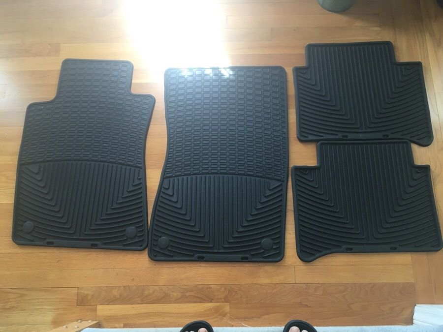 Mercedes E Class Weather Tech Floor Mats!