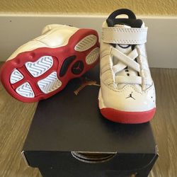 Brand New Jordan 6 Rings (TD) Toddler Shoes - Size 4C