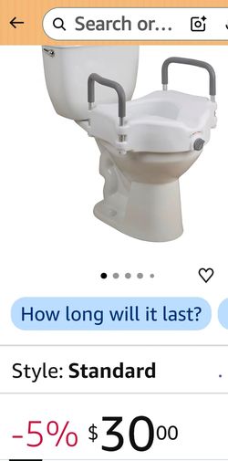 Lifted toilet