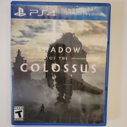 Ps4 Ps5 Game.. Shadow Of Colossus !!!