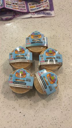 Crazy Fun Squishy Bun MINI Mystery Dumplings Five Below NEW (LOT OF 5) Series 3