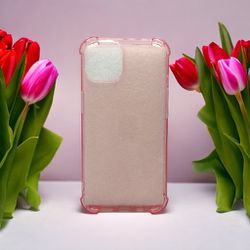 Pink Solid Phone Case Compatible With iPhone 13