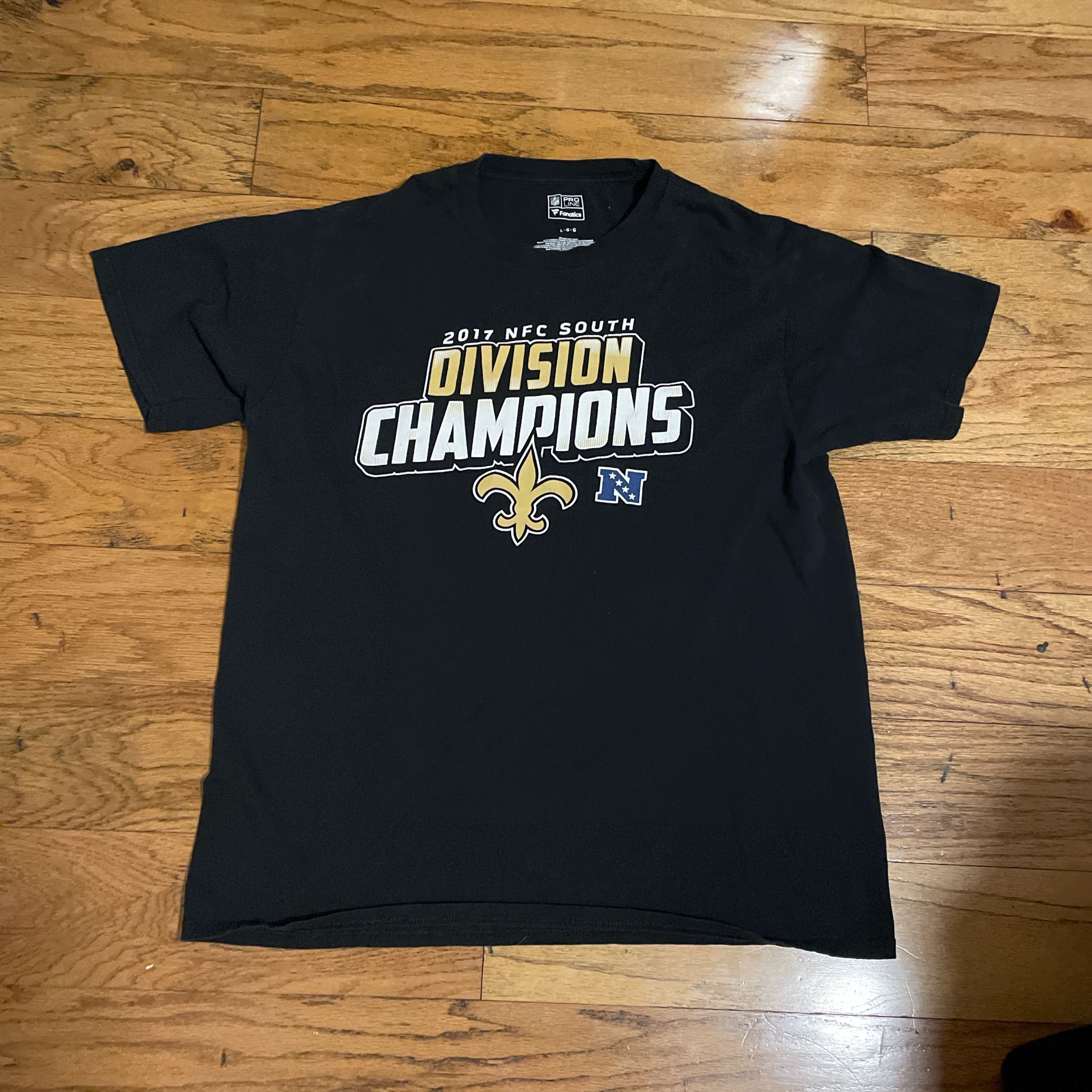 2017 NFC South Division Champions New Orleans Saints Shirt!