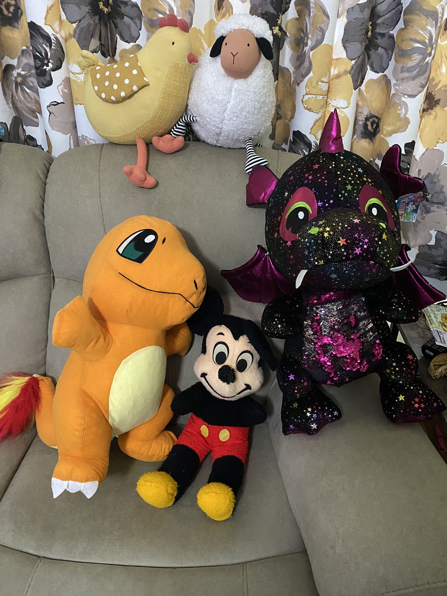 Lot of large Stuffed Animals. $10 Each or $20 Takes All
