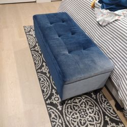 Blue Ottomon $60/ OBO
