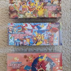 [Japanese][Pokemon] Pokemon Center Tohoku  Hiroshima Fukuoka Set