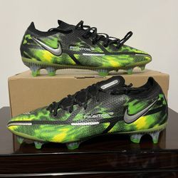 Nike Phantom GT2 Elite SW FG Green Black Low Top Soccer Cleats Men Size 13 Shoe for Sale in Seattle WA OfferUp