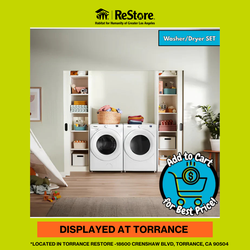 Whirlpool Front Load Washer and Gas Dryer White Stackable