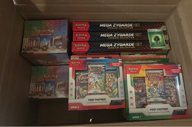 FIRST PARTNER BOXES LUMIOSE TINS LEGA ZYGARDE