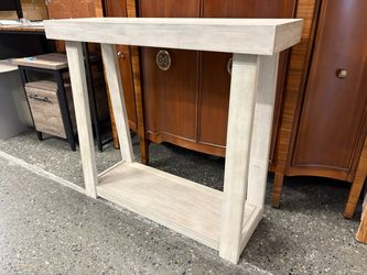 Light Grey Contemporary Sofa Table