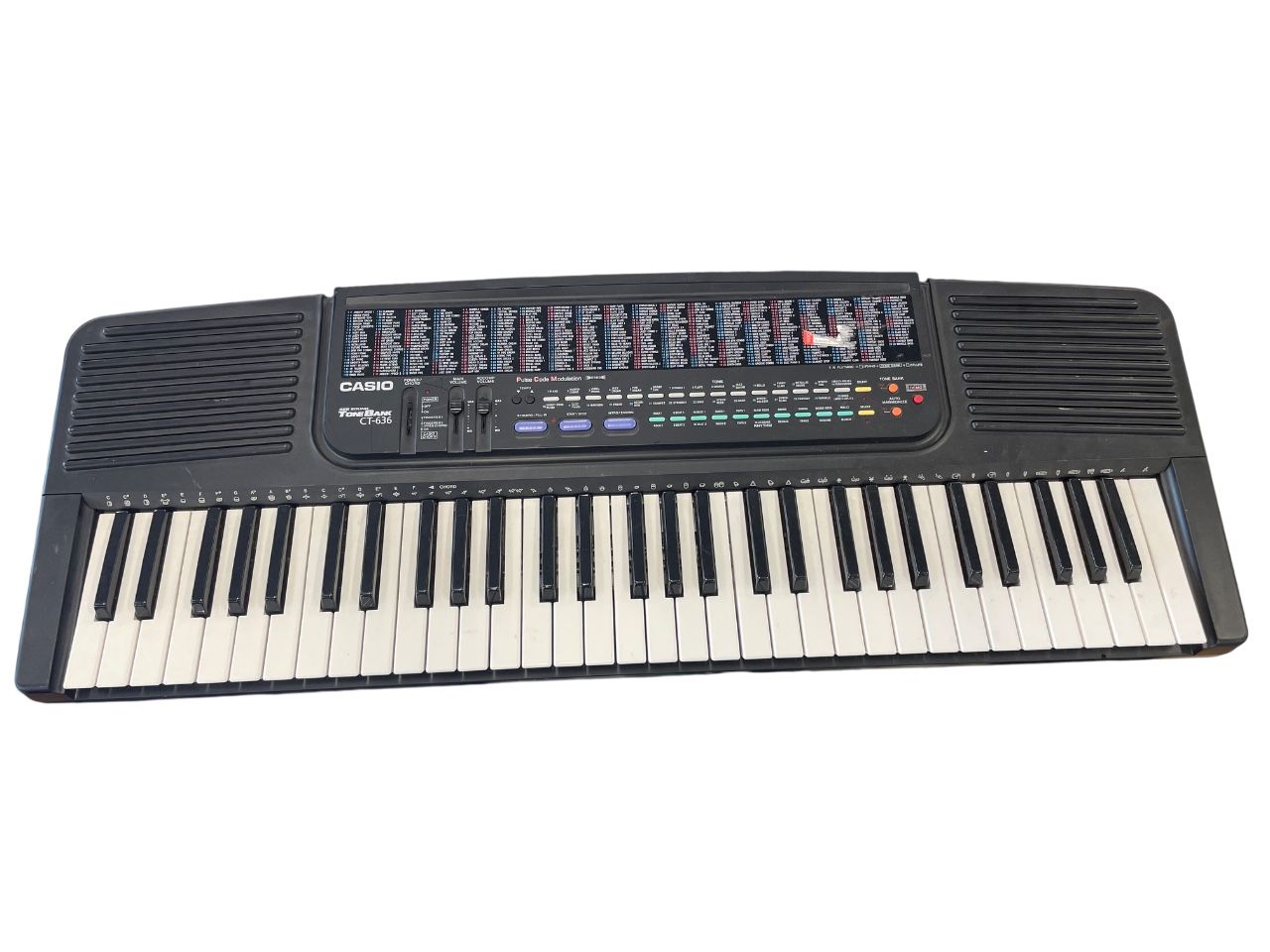Vintage CASIO CT-636 electric piano keyboard (Tested) - can deliver