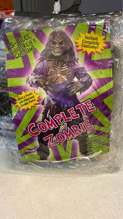 Boys Zombie Costume Large