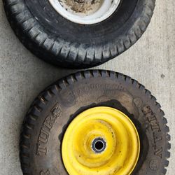 Tractor tires.
