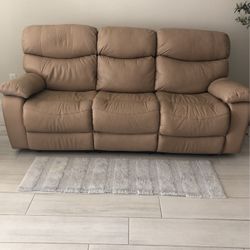 I have two of these couches with recliner on both sides