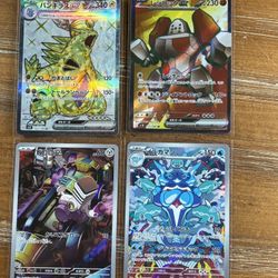 Japanese Pokémon Lot Of 4 