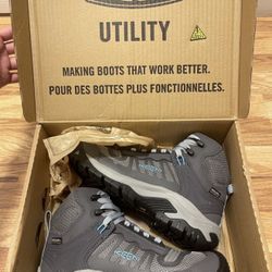 KEEN Utility Women's Reno Mid Height Composite Toe Flexible Waterproof Athletic Work Boot