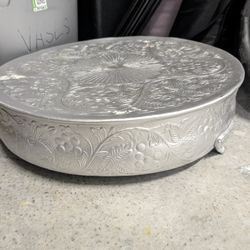 Silver Cake Tray