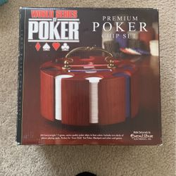Poker Chip Set - New