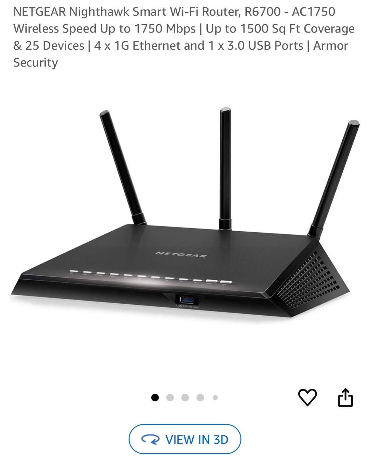Netgear WiFi Router