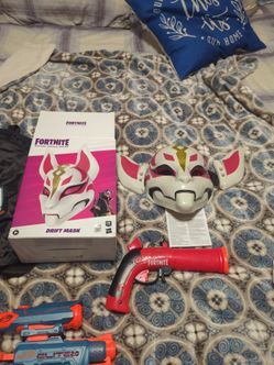 Fortnight Drift Mask &nerf gun