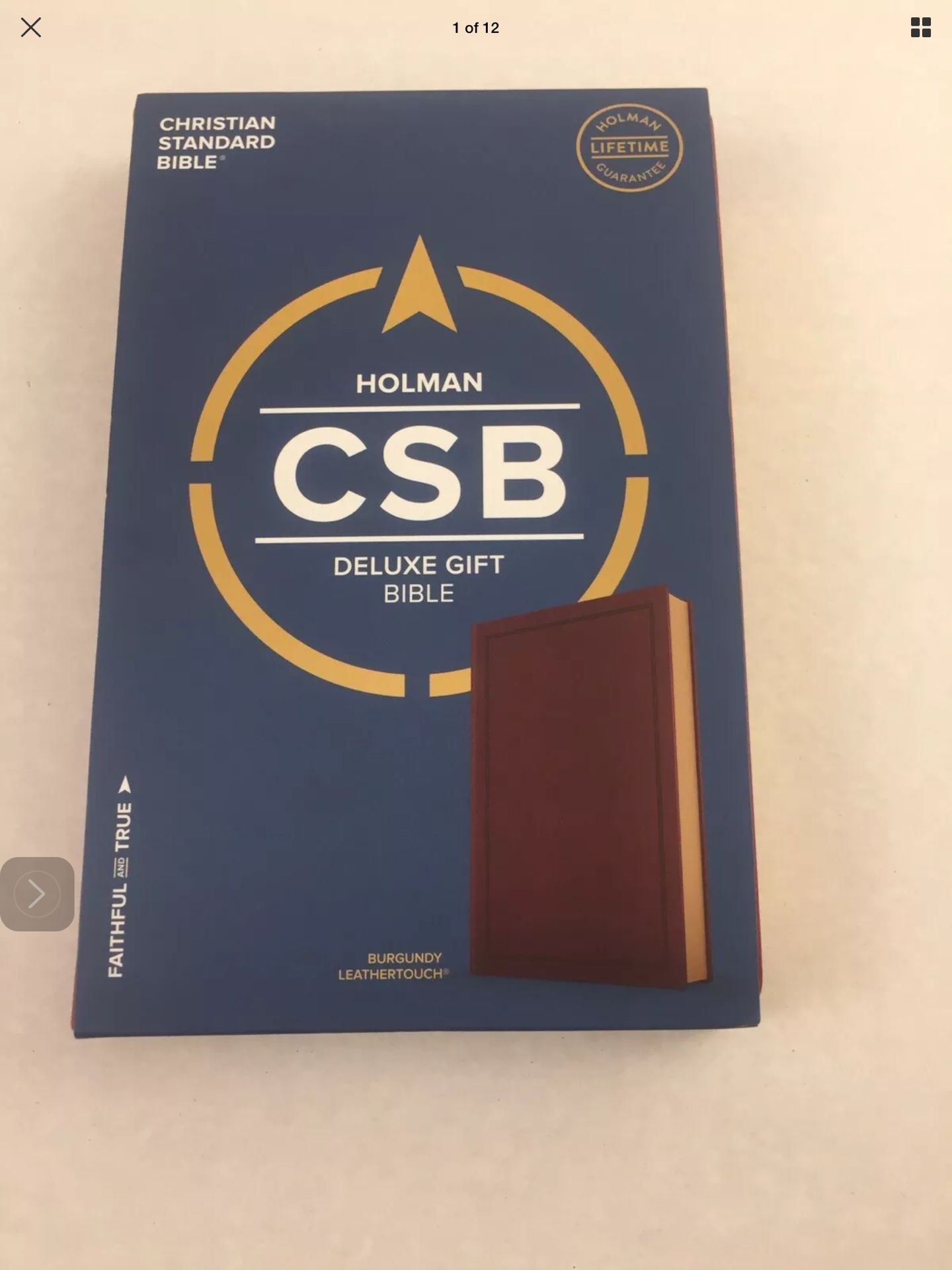 New Holman Deluxe CSB gift Bible