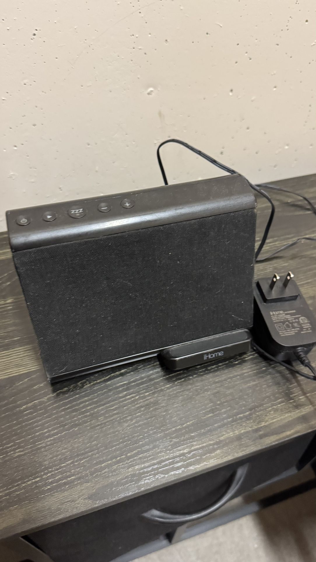iHome Alarm Clock Radio with Bluetooth Speaker