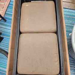 Brown Bench/table/ottomans