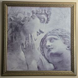 Greek Oil Painting Gold Frame