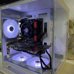 White Gaming Pc Computer Desktop 