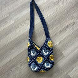 Sun & Moon Crochet Bag