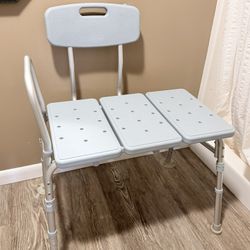 Adjustable Shower Transfer Bench