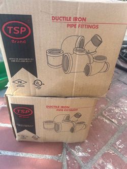 Ductile iron pipe fitting