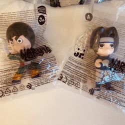 Naruto  Rock Lee and Neji Hyuga Mini Funko Figures