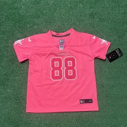 Dallas Cowboys Ceedee Lamb Pink Jersey