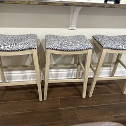 Bar Stools Set of 3