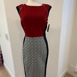 Enfocus Studio Colorblock Sheath Dress – NWT – Size 8