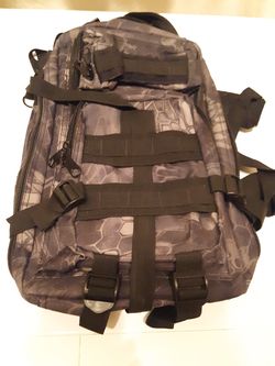 New Military Style 17" Camouflage Backpack