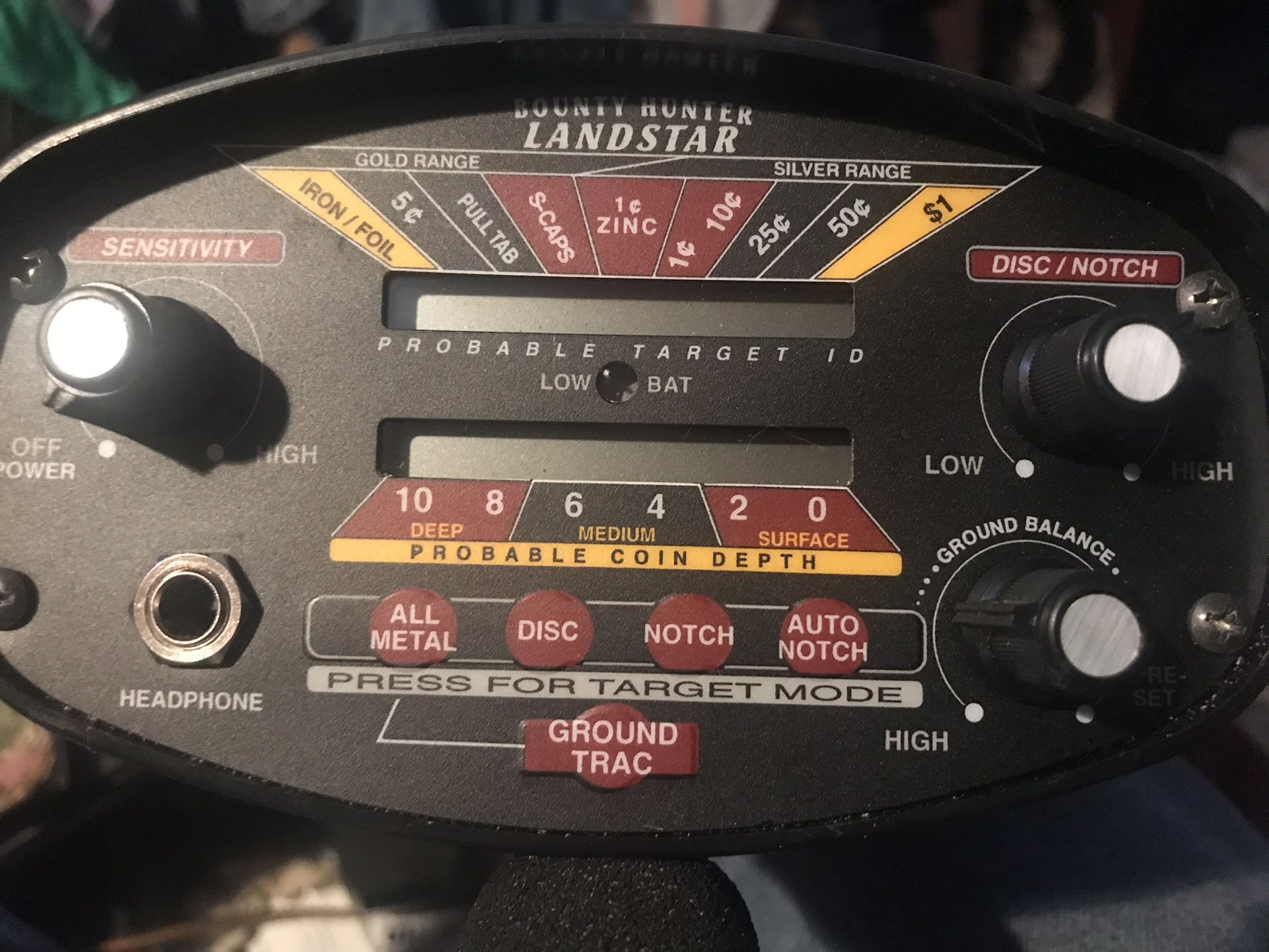 Bounty Hunter Landstar Metal Detector