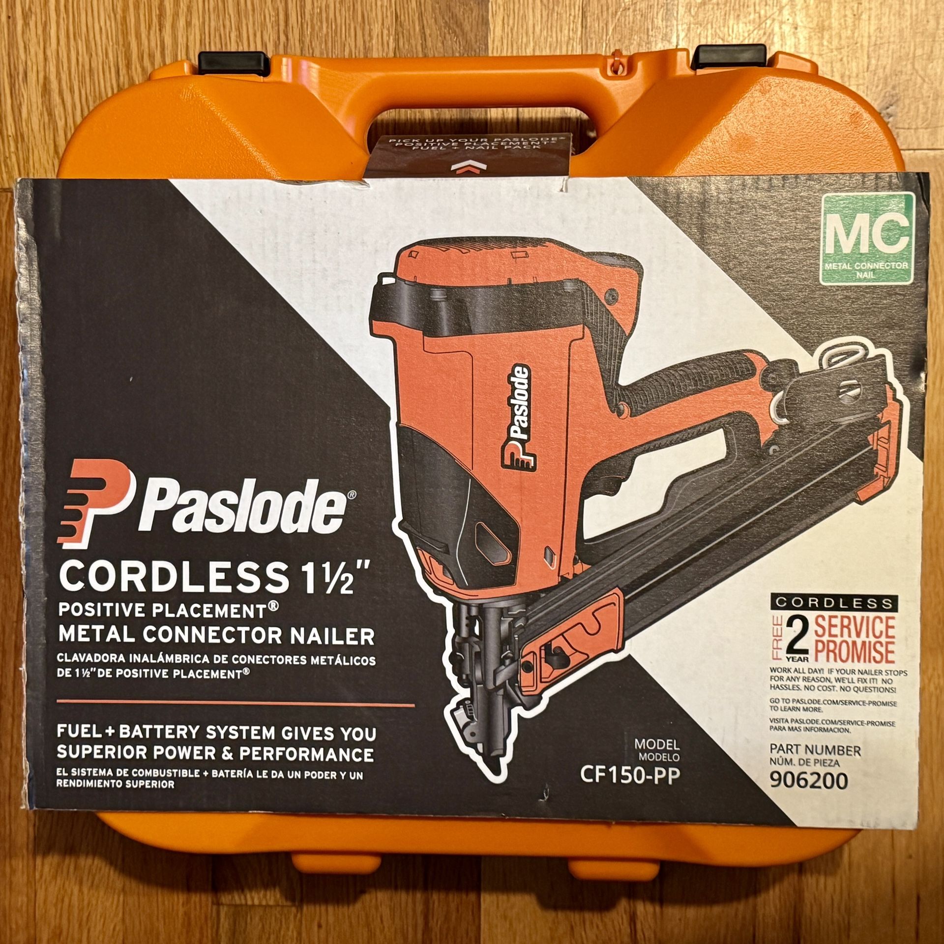 Paslode CF150-PP Metal Connector 1-1/2" Positive Placement Nailer