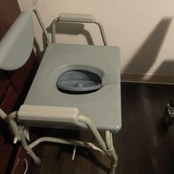 Senior Commode Chair (Wide) $40