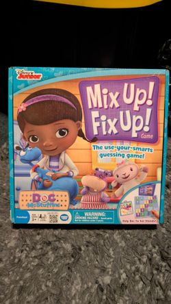 New Sealed Disney Junior Doc McStuffins Mix Up! Fix Up! Board Game