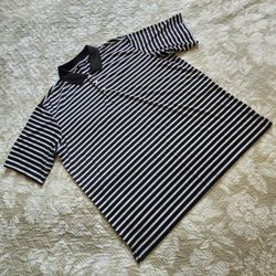 New Without Tags Walter Hagen XXL Striped Golf Short  Sleeve Polo Shirt men's