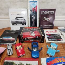 Corvette Books And Car Collection 
