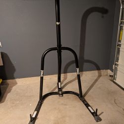 Black Everlast Punching Bag Stand 