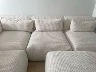 White Modular couch