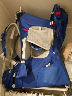 Osprey Poco Plus Child Carrier Blue hiking backpack