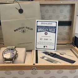 Limited Edition Wrigley Field Original Grain Watch