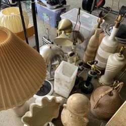 Mid century lamps